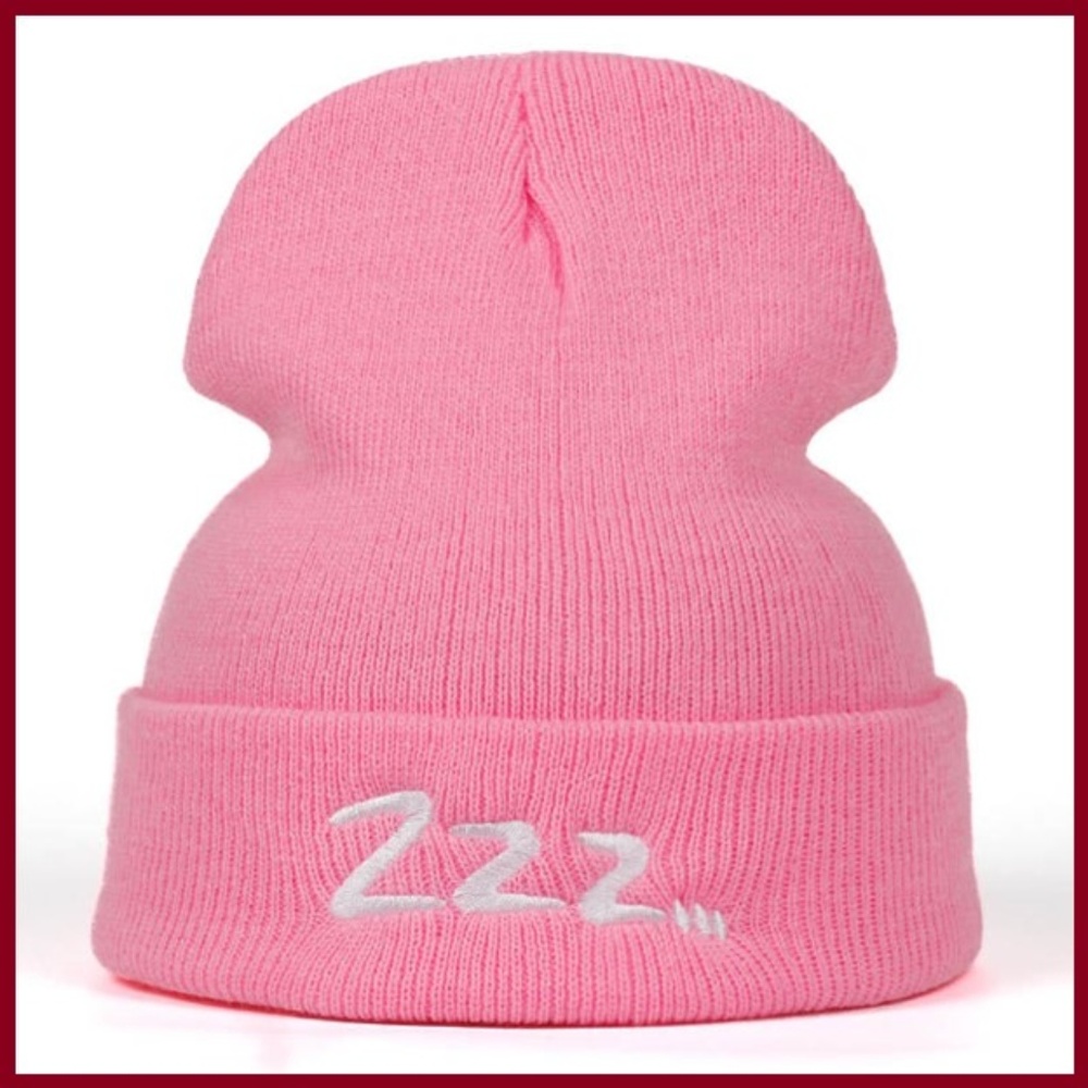 Graphic Winter Hat Zzz..